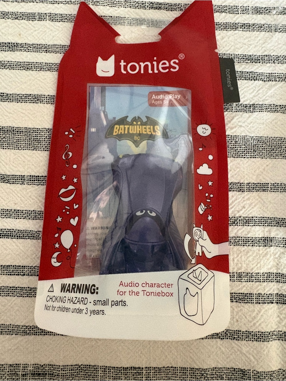 Tonies Batwheels Purple Audio Character for Toniebox